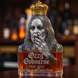Ozzy Ne vedem la trenul nebun Whiskey üveg